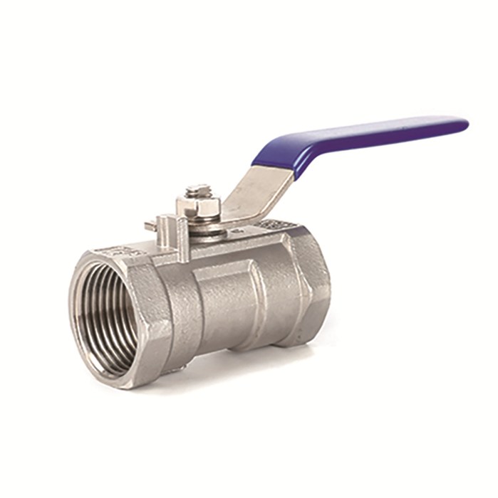 Q11F-16P/R 手动内螺纹浮动球直通流道软密封不锈钢(304、316)一片式球阀