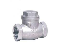 H14W 不锈钢内螺纹旋启止回阀