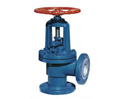 J44F46 衬氟角式截止阀