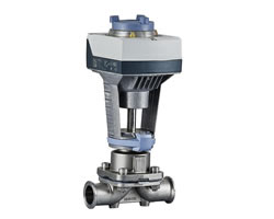 WG981X 卫生级快装式电动隔膜阀