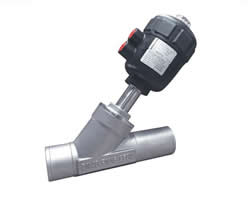 H5 焊接气动角座阀(塑料头)