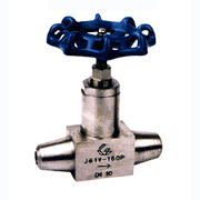 不锈钢对焊高压J61Y针形截止阀